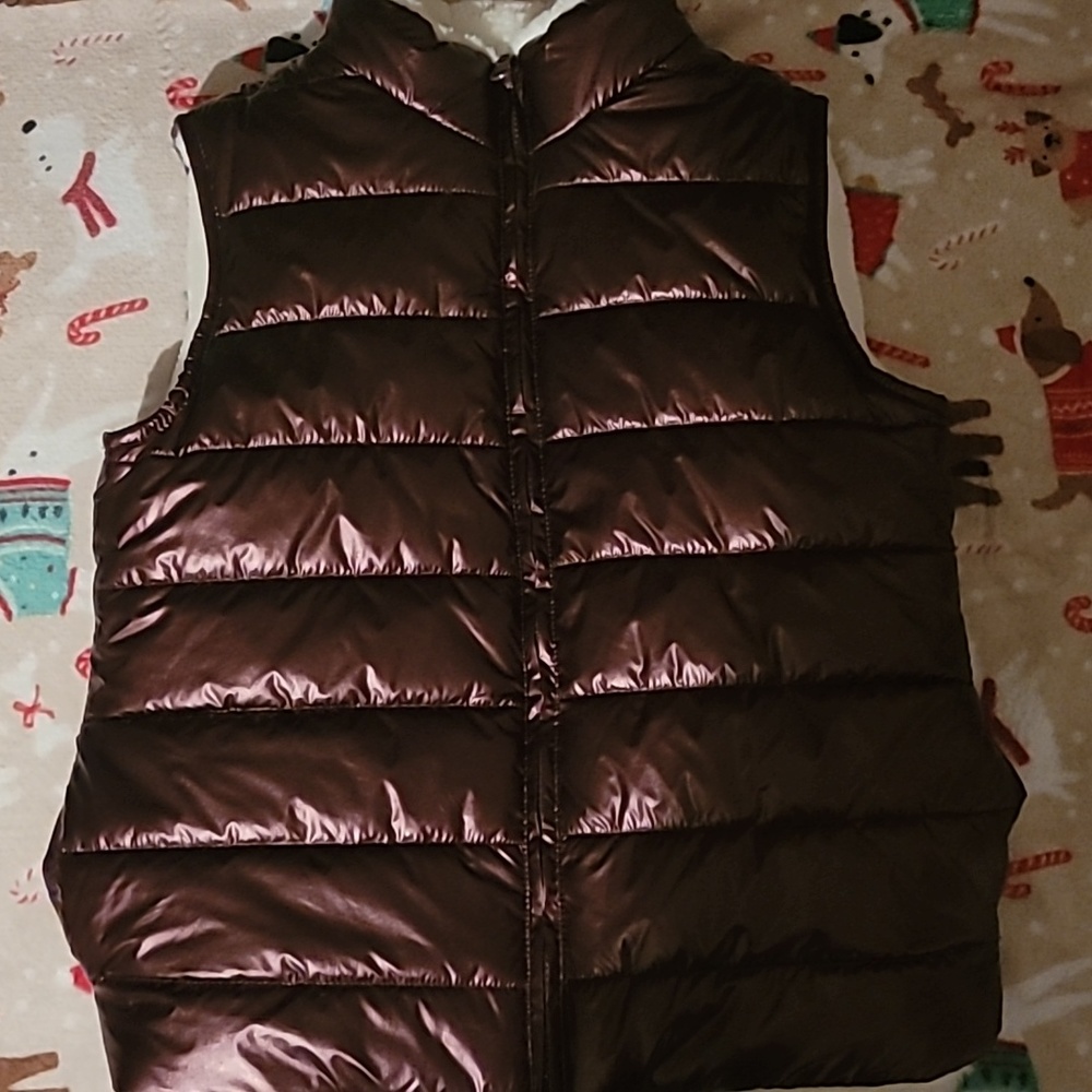 Kids' reversible winter vest